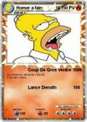 Homer a fain 10
