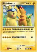 Triple Pikachu