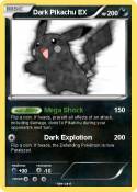 Dark Pikachu EX
