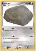 A rock