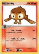 Dark monkey?