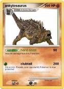 ankylosaurus