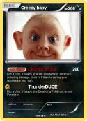 Creepy baby