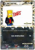 bart horreur