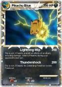 Pikachu Blue