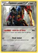 Optimus prime