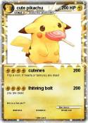cute pikachu