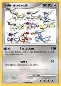 bébé arceus
