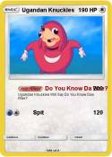 Ugandan Knuckle