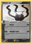 slender cat