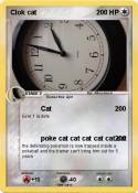 Clok cat