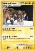 mean wolf