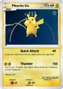 Pikachu Go