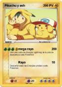 Pikachu y ash