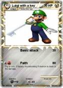 Luigi with a