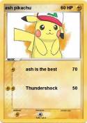 ash pikachu