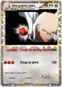 One punch man