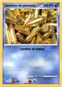 munition de