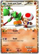 Yoshi and Toad