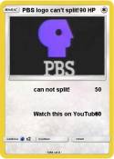 PBS logo can't