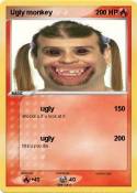 Ugly monkey