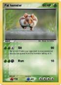 Fat hamster