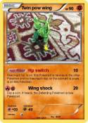 Twin pow wing