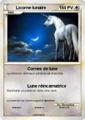 Licorne lunaire