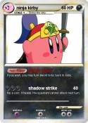 ninja kirby
