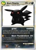 Black Pikachu