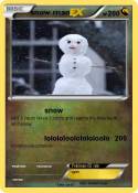 snow man