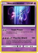 Mew and Mewtwo