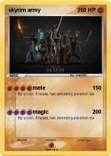 skyrim army