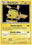 Ninja Pikachu