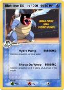 Blastoise EX lv