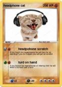 headphone cat