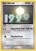 Year 1999 ball
