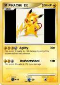 M PIKACHU EX