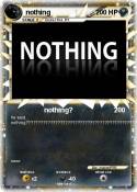 nothing