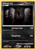 serpant noir