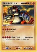 GROUDON niv X