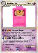 Barbie Clock