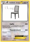 A random chair