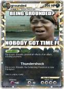 grounded