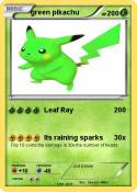 green pikachu