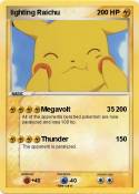 lighting Raichu