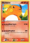 Fire Raichu