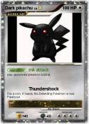Dark pikachu
