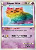 Rainbow Kitten