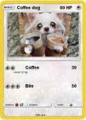 Coffee dog